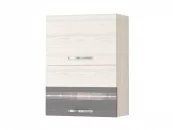 Шкаф кухонный Графит 74.96 Сосна Астрид /Ваниль/Графит_21