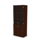 Шкаф комбинированный с замком Танго Ш64Тз Орех_24