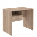 Стол письменный (S-900) L с левой подвесной тумбой Дуб Сонома Светлый_4