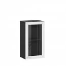 Шкаф кухонный 400 со стеклом Джулия ЛД 284.320.000.018 Белый_3