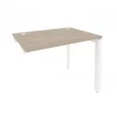 Стол-приставка на П-образном м/к к опорным элементам ONIX O.MP-SPR-1.7 Дуб Аттик/Белый_51