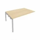 Проходной наборный элемент переговорного стола Metal System Б.ППРГ-5 Акация/Серый_4