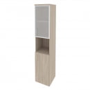 Шкаф высокий узкий правый ONIX O.SU-1.4R(R) Дуб Аттик_76