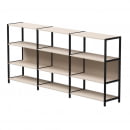 Набор стеллажных систем Everprof EVO №3 Кашемир Черный_16