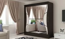 Шкаф-купе Верона 1800 Венге/Дуб молочный_1