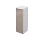 Пенал средний со стеклом GLOSS LINE 9НП.017.3 Белый Премиум_9