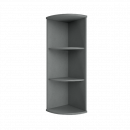 Стеллаж средний угловой Riva А.УС-2 Венге/Металлик_7