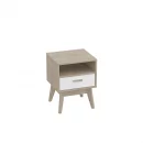 Тумба Калгари 04 Дуб натуральный светлый-белый матовый_0