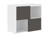 Тумба сервисная EDIS ELC 9045 Мокко Белый_1