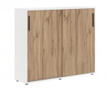 Шкаф с дверьми-купе EDIS EMC 1643 Дуб Денвер светлый Черный Белый_18