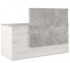 Стойка ресепшн левая B-TONE BTN36190242 Вяз Бетон темный_5