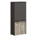 Шкаф комбинированный MHC 85.2 Дуб Базель/Венге Магия_1