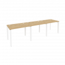 Рабочая станция на П-образном м/к ONIX O.MP-RS-3.1.7 Тиквуд Светлый/Белый_134