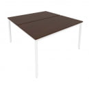 Рабочая станция на металлокаркасе SLIM SYSTEM С.СП-5.3 Венге-Белый_5