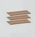 Доп.полки в шкаф для одежды Бруна (комплект 3шт.)_0