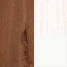 Дуб Вотан/Белый шпон/Альпийский белый