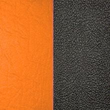 Черно-оранжевый