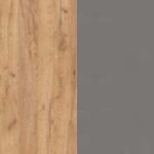 Дуб крафт золотой/Шифер серый