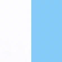 White/Blue