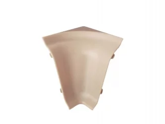 Заглушка для плинтуса угловая внутр ЗПЛ Премиум 4 св.беж