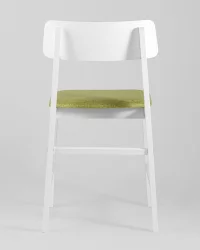 Комплект из двух стульев ODEN WHITE 2 шт Оливковый