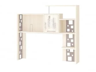 Стол компьютерный с надстройкой Мегаполис 55.15 55.23 Сосна Астрид