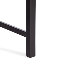 Обеденный комплект Соната (стол + 4 стула) / Sonata dining set массив сосны, стол: 120х75х73см стул :41х50х95см, антик/черный