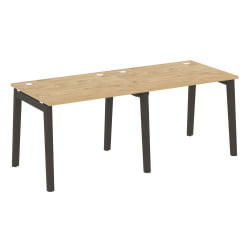 Рабочая станция ОНИКС ВООД ОВ.РС-2.1.8 Тиквуд Светлый/Темный / ONIX WOOD OW.RS-2.1.8