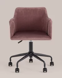 Стул офисный Jamal велюр Розовый