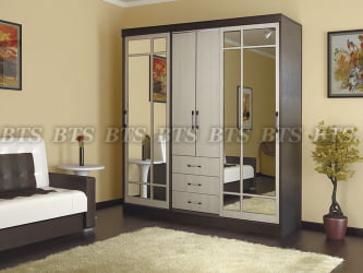 Шкаф купе Маэстро ясень шимо,дуб атланта