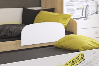 Бортик для деткой кровати XYZ-123 белый