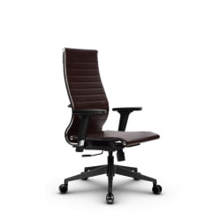 Кресло офисное МЕТТА Комплект 10/2D, Основание 17832 Комплект 4 Коричневое