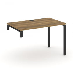 Стол надставка на опорную тумбу CОНCЕПТ CН.ОСН-002 Сандал Янтарный Черный / CONCEPT CN.OSN-002