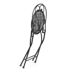 Стул Love Chair (PL08-11140) стальной сплав, черный, 40х47,5х94 см