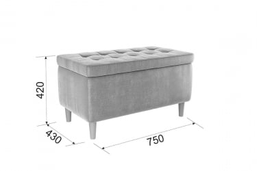 Пуф Чарли 2 PM-004.2 сосна (велюр)