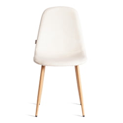 Мягкий стул БРЕЕЗЕ (мод. ДЖСC-58) Велюр/металл , 44 х 53 х 86 см, Лигхт беиге (светло-бежевый) ХЛР1 / натуральный / BREEZE (mod. JSC-58) Light beige HLR1