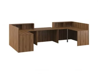 Элемент ресепшн прямой SAL31090103 Орех