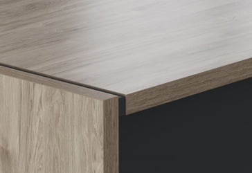 Стол руководителя MORRIS TREND MST 209 Сосна Нордик Антрацит