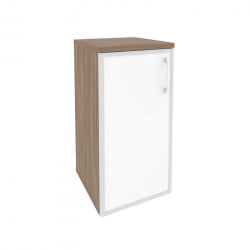 Шкаф низкий узкий левый ONIX O.SU-3.2R(L) white Дуб Аризона