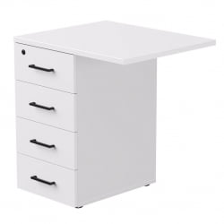 Тумба приставная с топом Everprof EVO 254Т2203 Белая