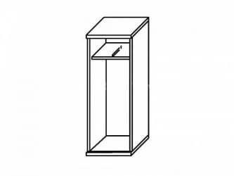 Гардероб ГБ-1  Венге/металлик