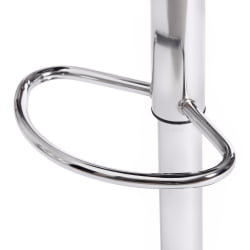 Стул барный AVIONIC (mod. KY712A) металл/экокожа, 45*53*86-107 см, бежевый/хром