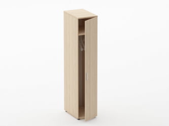 Шкаф для одежды узкий Glassy 6.19.30Пр Туя