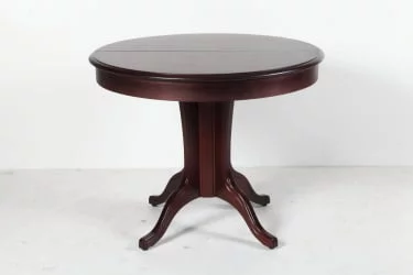 Стол из массива дерева Орион-5 (d1000) тон 9м