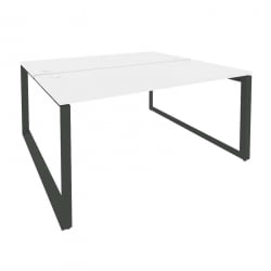 Рабочая станция на О-образном м/к ONIX O.MO-D.RS-2.4.7 Белый Бриллиант/Антрацит