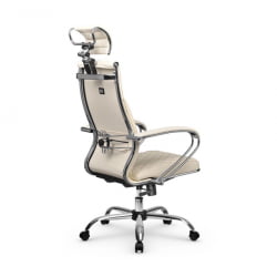 Кресло руководителя Metta L 2c 44C/K116 Infinity Easy Clean (MPES) Комплект 5 Молочное