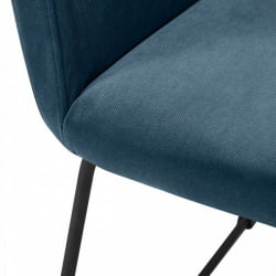 Кресло Oscar Diag blue/Линк