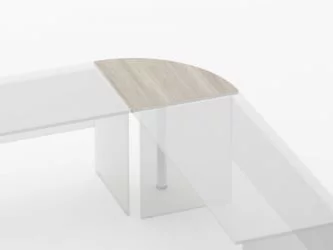 Приставка угловая Twin 13.10 Дуб Сантана светлый