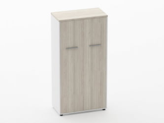 Шкаф 3 широкий закрытый, 2 двери Deka 10.16.141 Дуб Сантана светлый/Белый