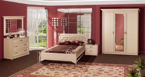 Спальня Вариант №2  Дуб гарвард